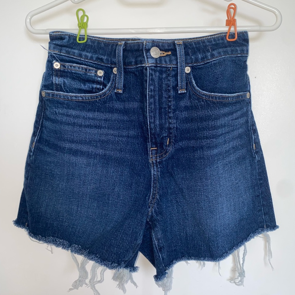 Madewell denim shorts size 25